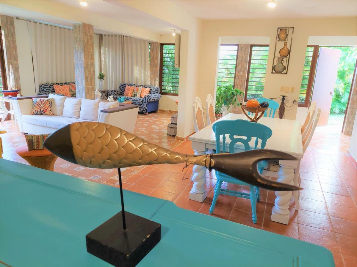 Complejo Villa Las Palmeras Piscina, Billar, Jardin, Bbq @Drvacationsrental Samana Extérieur photo